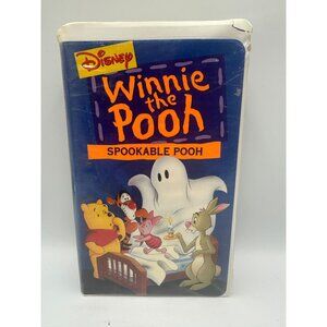 Walt Disney Winnie The Pooh Spookable Pooh VHS 1996 Approx. 33 Min Childrens